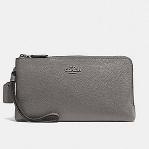 Coach Double Zip Wallet